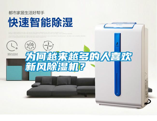 為何越來越多的人喜歡新風除濕機？