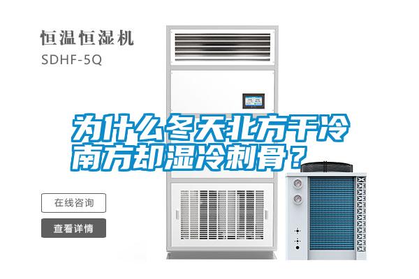 為什么冬天北方干冷南方卻濕冷刺骨？