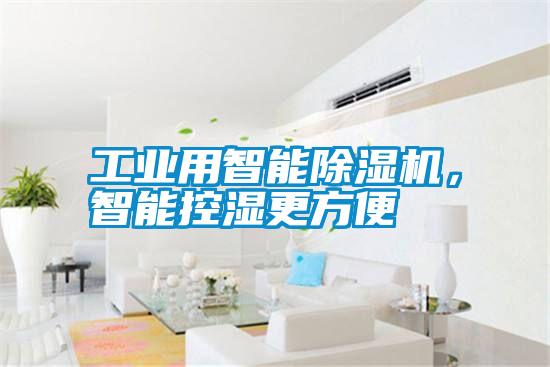 工業用智能除濕機，智能控濕更方便