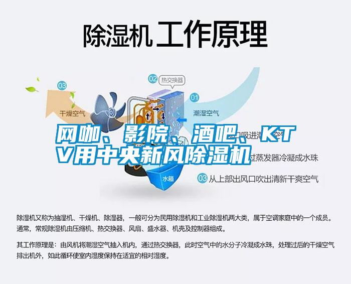 網咖、影院、酒吧、KTV用中央新風除濕機