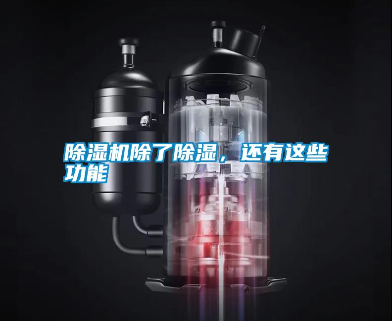 除濕機除了除濕，還有這些功能