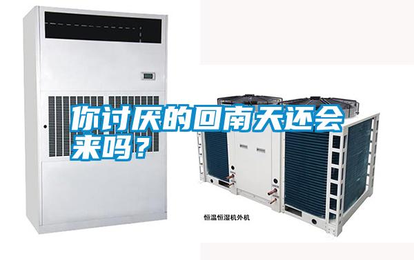 你討厭的回南天還會來嗎？