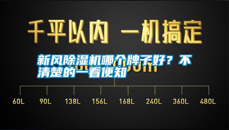 新風除濕機哪個牌子好？不清楚的一看便知