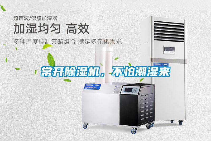 常開除濕機，不怕潮濕來