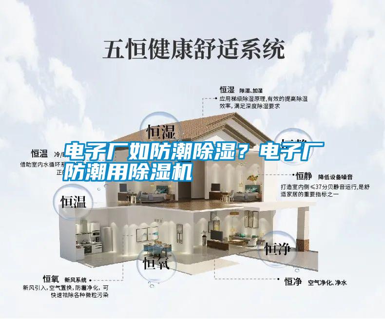 電子廠如防潮除濕？電子廠防潮用除濕機