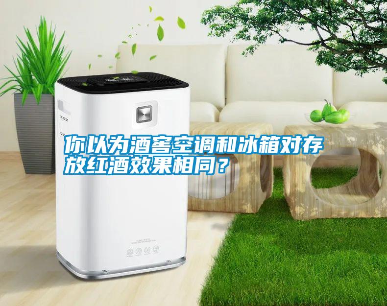 你以為酒窖空調和冰箱對存放紅酒效果相同？