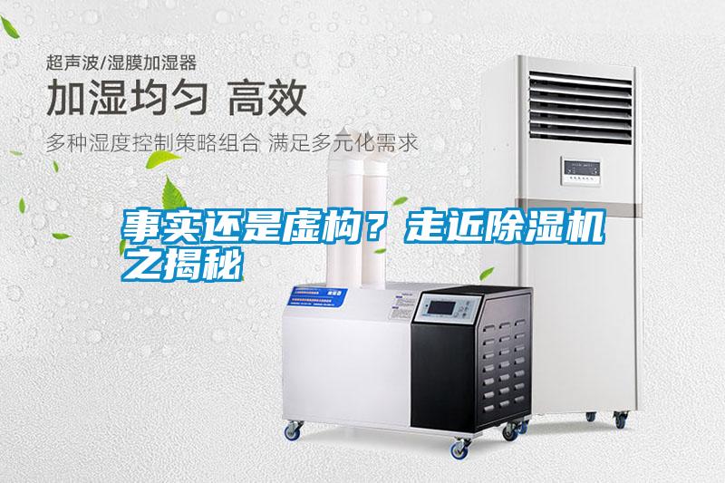 事實還是虛構？走近除濕機之揭秘