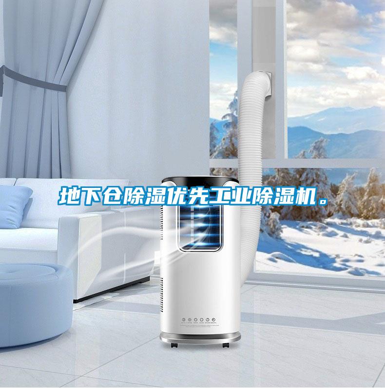 地下倉除濕優先工業除濕機。