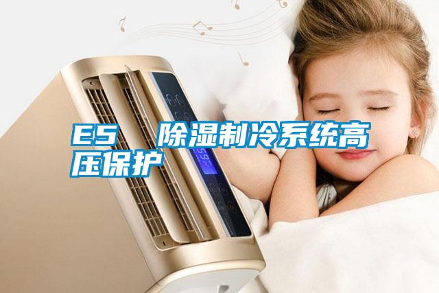 E5  除濕制冷系統高壓保護