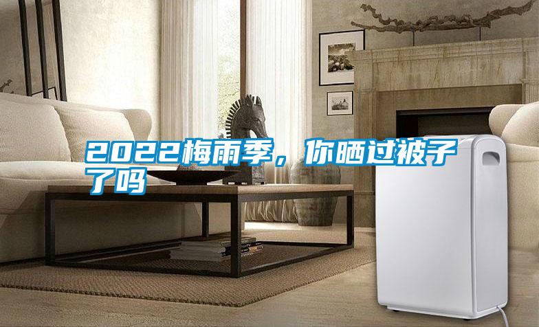 2022梅雨季，你曬過被子了嗎