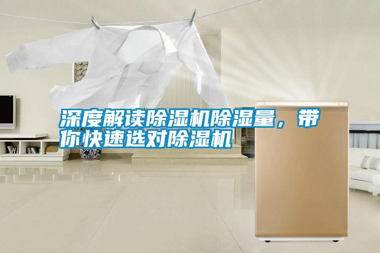 深度解讀除濕機除濕量，帶你快速選對除濕機