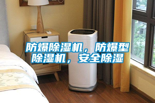 防爆除濕機，防爆型除濕機，安全除濕