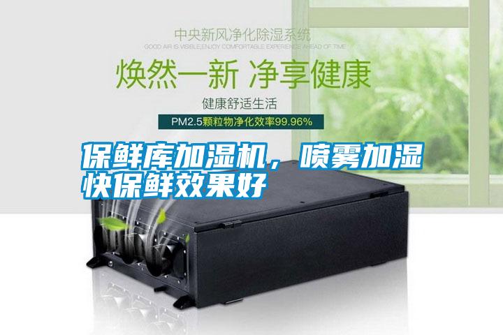保鮮庫加濕機，噴霧加濕快保鮮效果好