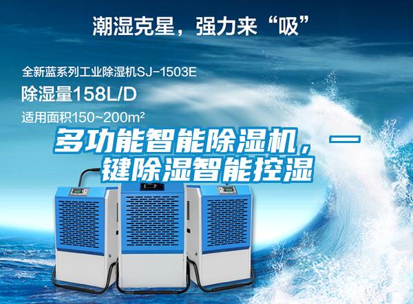 多功能智能除濕機，一鍵除濕智能控濕