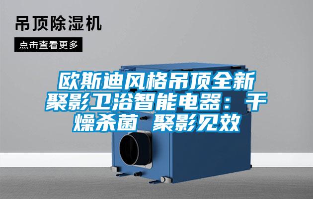 歐斯迪風格吊頂全新聚影衛浴智能電器：干燥殺菌 聚影見效