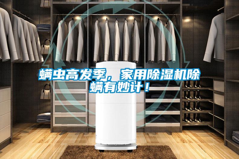 螨蟲高發季，家用除濕機除螨有妙計！