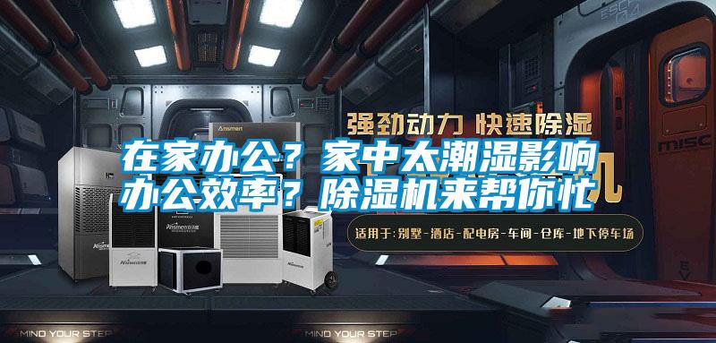 在家辦公？家中太潮濕影響辦公效率？除濕機來幫你忙