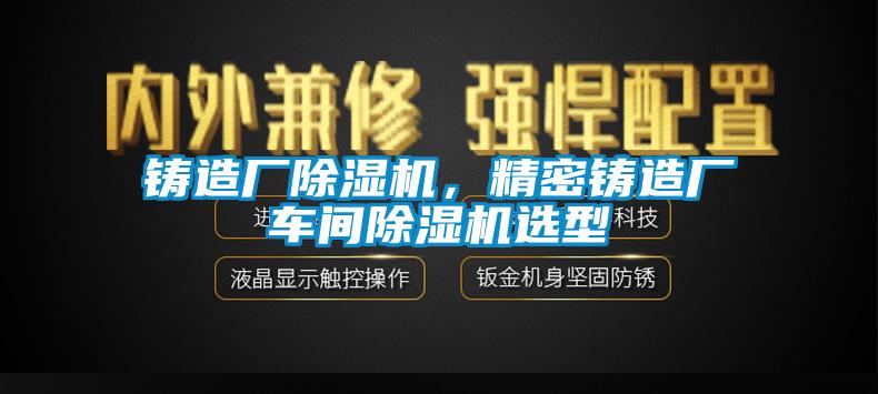 鑄造廠除濕機，精密鑄造廠車間除濕機選型
