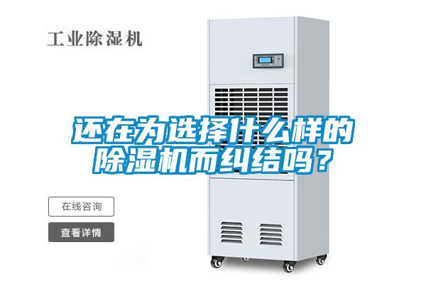 還在為選擇什么樣的除濕機而糾結嗎？