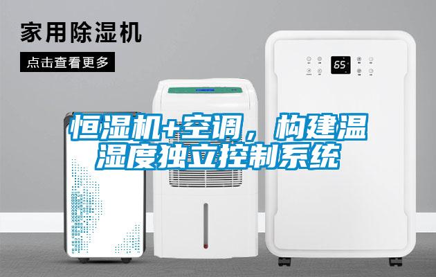恒濕機+空調，構建溫濕度獨立控制系統