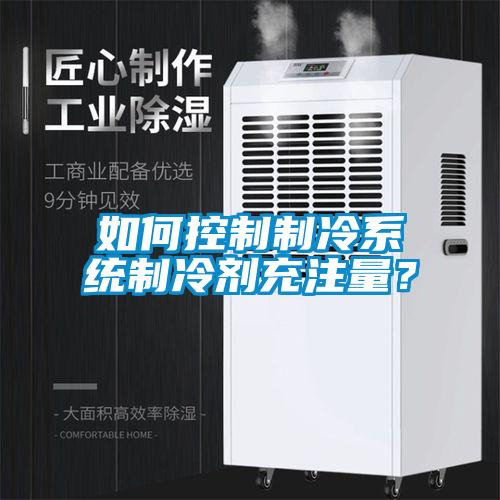 如何控制制冷系統制冷劑充注量？