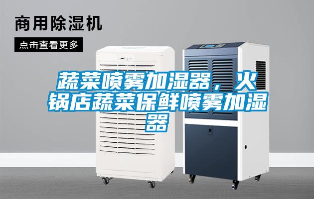 蔬菜噴霧加濕器，火鍋店蔬菜保鮮噴霧加濕器