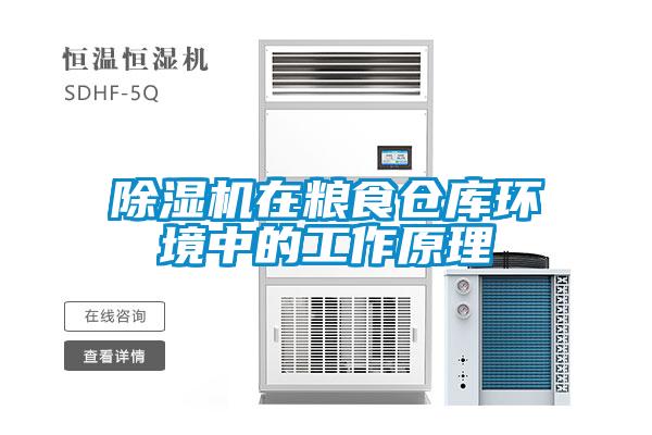 除濕機在糧食倉庫環境中的工作原理