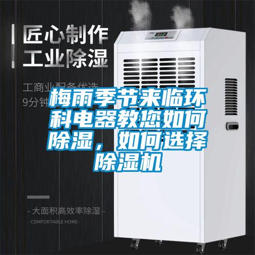 梅雨季節來臨環科電器教您如何除濕，如何選擇除濕機