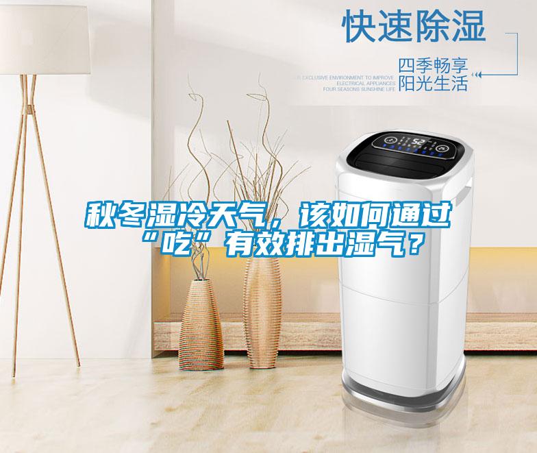 秋冬濕冷天氣，該如何通過“吃”有效排出濕氣？