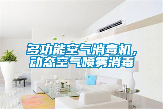 多功能空氣消毒機，動態空氣噴霧消毒