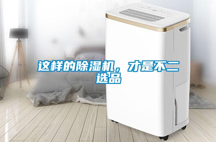 這樣的除濕機，才是不二選品