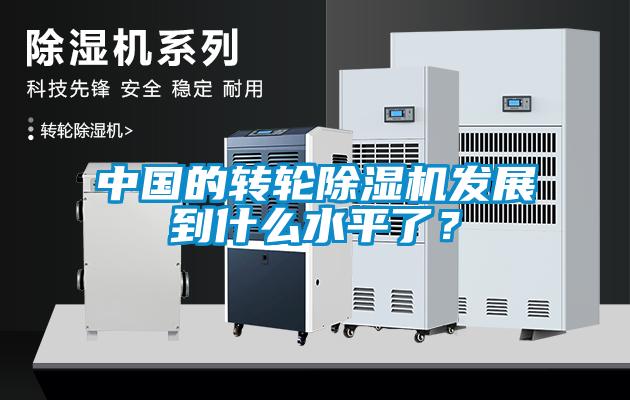 中國的轉輪除濕機發展到什么水平了？