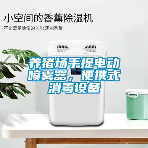 養豬場手提電動噴霧器，便攜式消毒設備
