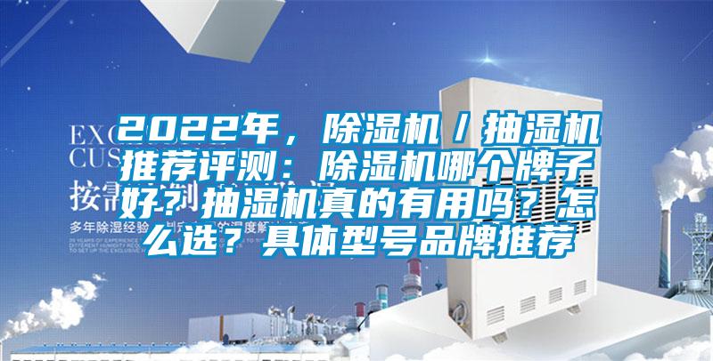 2022年，除濕機／抽濕機推薦評測：除濕機哪個牌子好？抽濕機真的有用嗎？怎么選？具體型號品牌推薦