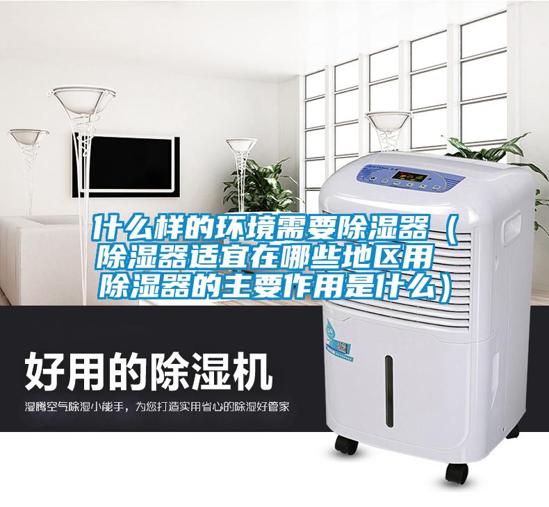 什么樣的環境需要除濕器（除濕器適宜在哪些地區用 除濕器的主要作用是什么）