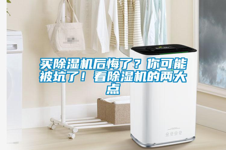 買除濕機后悔了？你可能被坑了！看除濕機的兩大點