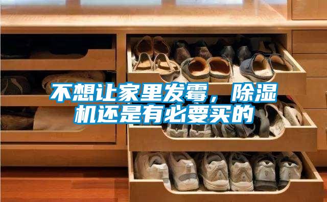 不想讓家里發霉，除濕機還是有必要買的