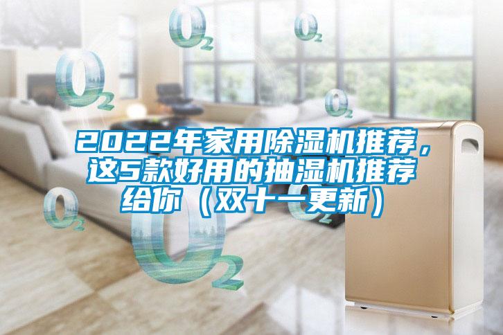 2022年家用除濕機推薦，這5款好用的抽濕機推薦給你（雙十一更新）