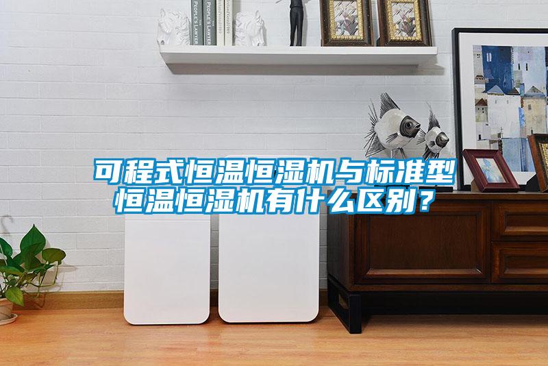 可程式恒溫恒濕機與標準型恒溫恒濕機有什么區別？