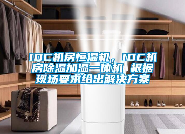IDC機房恒濕機，IDC機房除濕加濕一體機 根據現場要求給出解決方案
