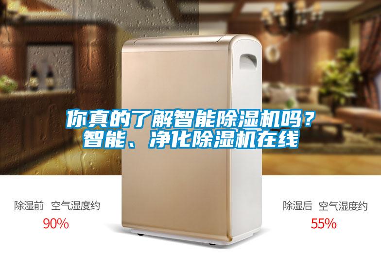你真的了解智能除濕機嗎？智能、凈化除濕機在線