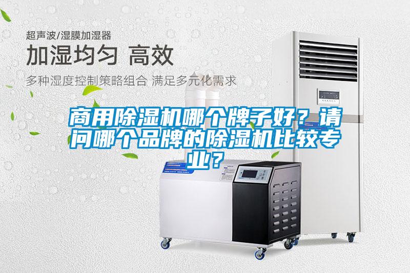 商用除濕機哪個牌子好？請問哪個品牌的除濕機比較專業？