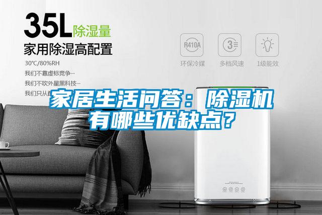 家居生活問答：除濕機有哪些優缺點？