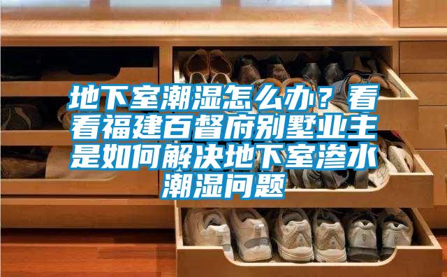 地下室潮濕怎么辦？看看福建百督府別墅業主是如何解決地下室滲水潮濕問題