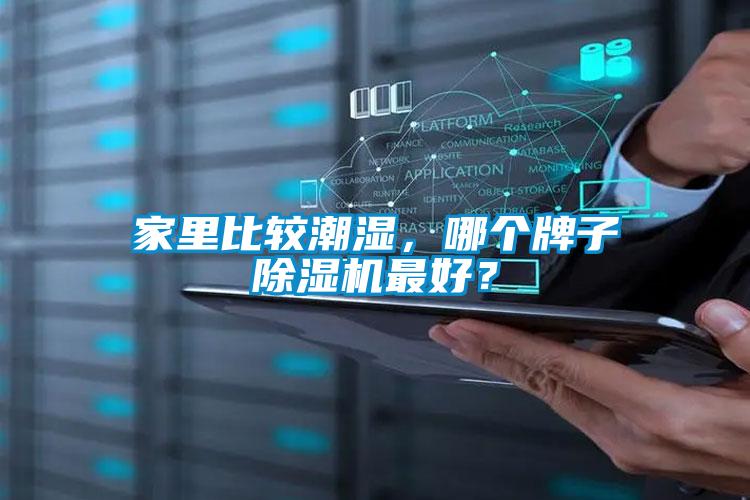 家里比較潮濕，哪個牌子除濕機最好？