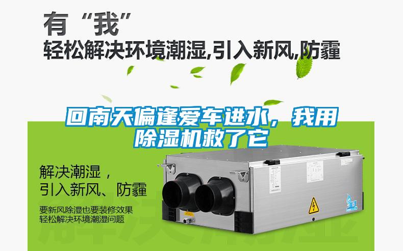 回南天偏逢愛車進水，我用除濕機救了它