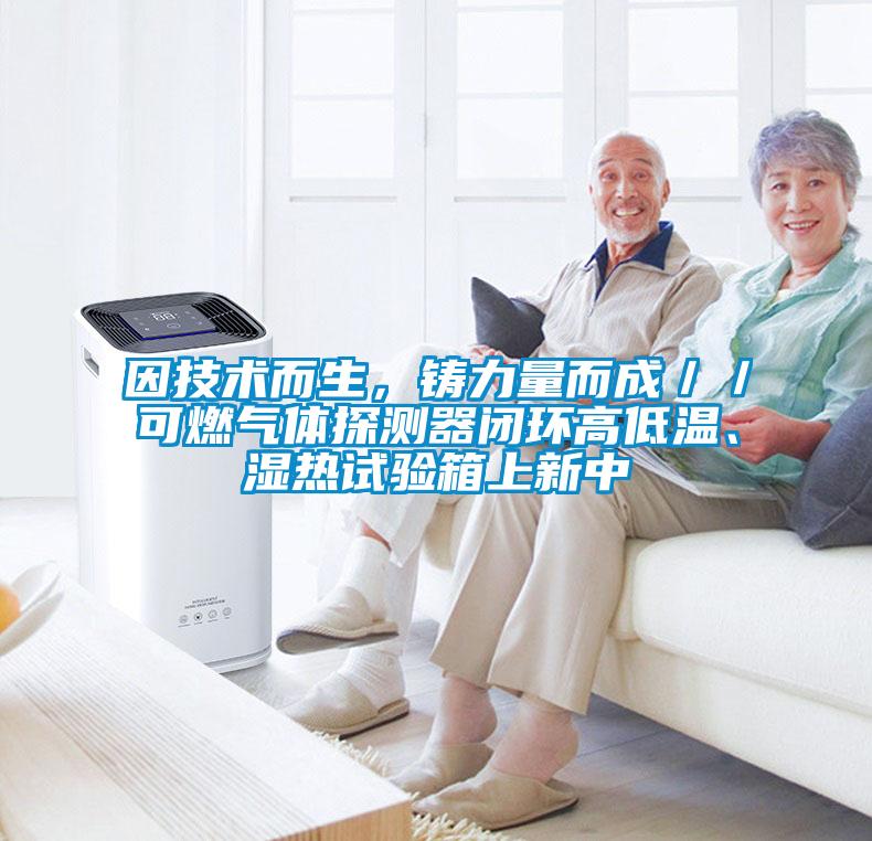 因技術而生，鑄力量而成／／可燃氣體探測器閉環高低溫、濕熱試驗箱上新中