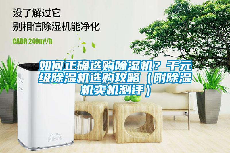 如何正確選購除濕機？千元級除濕機選購攻略（附除濕機實機測評）