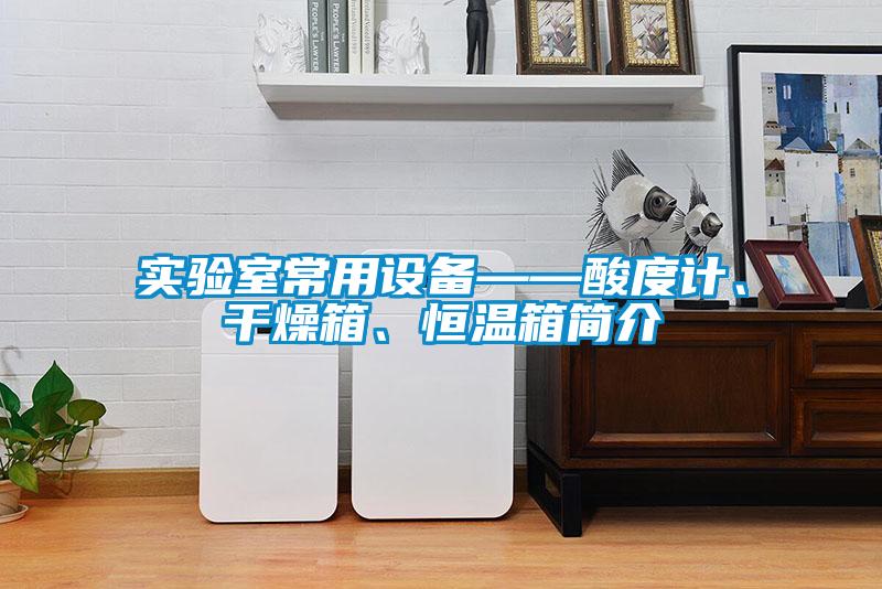實驗室常用設備——酸度計、干燥箱、恒溫箱簡介