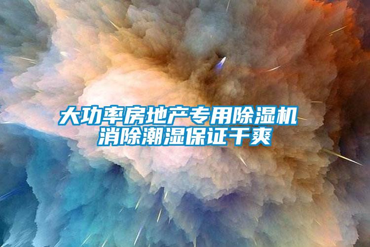 大功率房地產專用除濕機 消除潮濕保證干爽